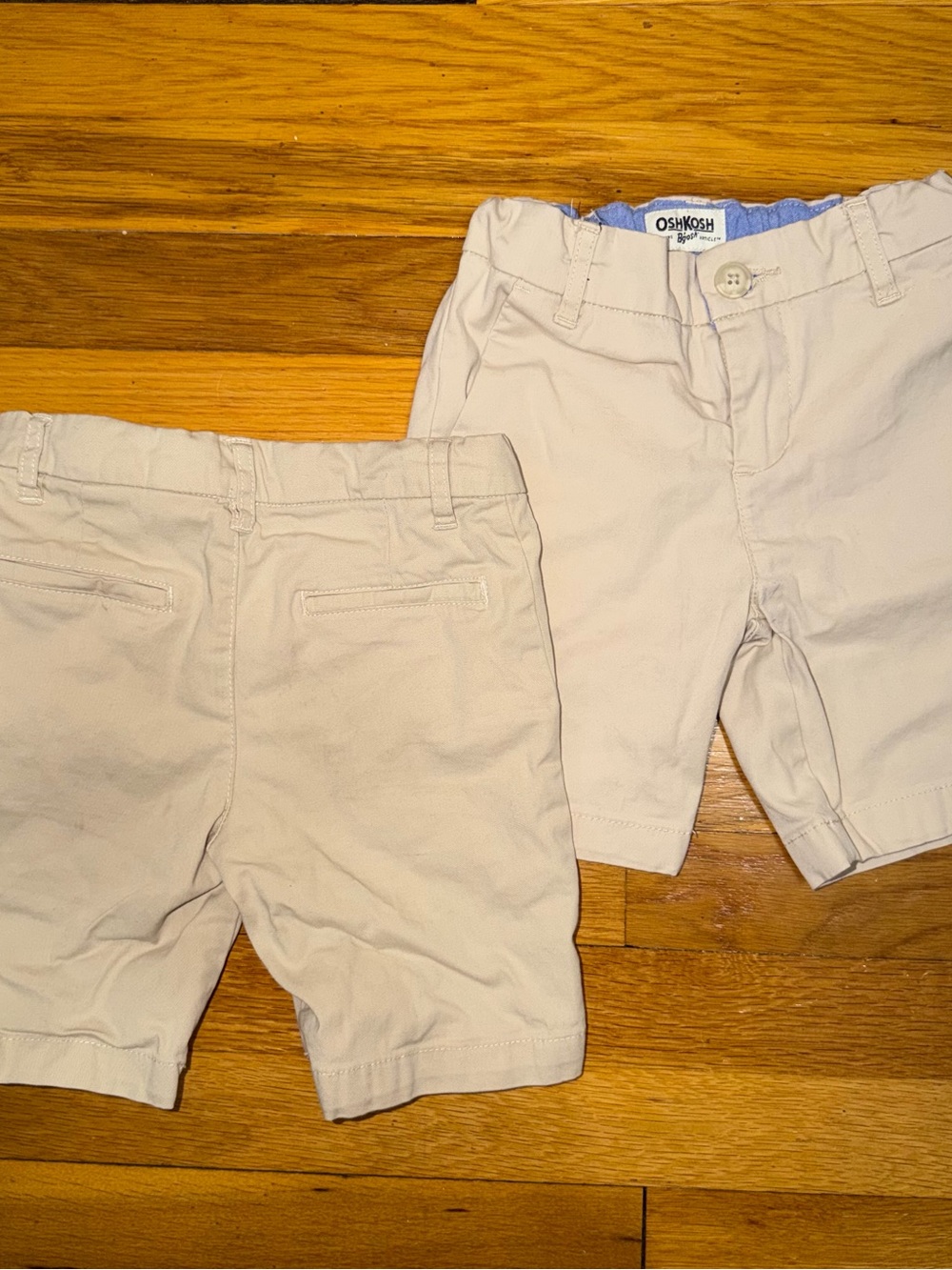OshKosh B'gosh Light Beige Boys' Chino Shorts